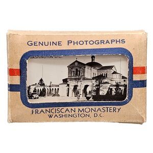 Vintage Franciscan Monastery 25 Mini Photographs Washington DC Pictures